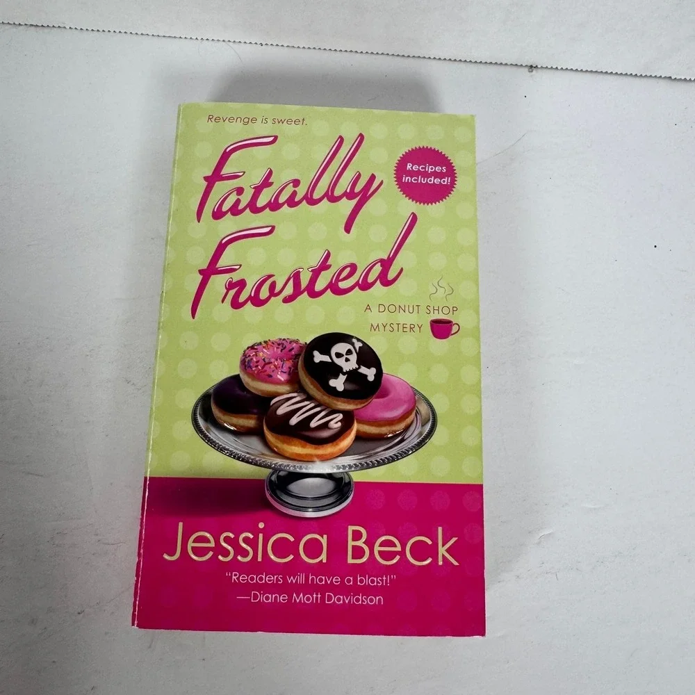Jessica Beck Donut Shop Mystery Series Lot 4 Books Glazed Murder Fatally Frosted